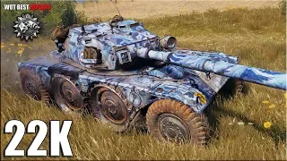 22К СВЕТА за 5 минут Panhard EBR 105 ✳️ World of Tanks рекорд по засвету