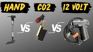 The Ultimate Comparison: Hand Pumps vs CO2 Pumps vs 12V Adventure Motorcycle Air Pumps