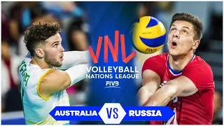 Australia vs Russia | Match Highlights | Men's VNL 2019 (HD)