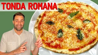 Pizza Tonda Romana - What is it? How to make?  |  opinion at the end