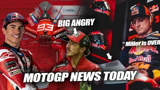 EVERYONE SHOCK Can’t See Marquez Factory Ducati 2025, Bagnaia BIG ANGRY, Miller get Nightmare at KTM