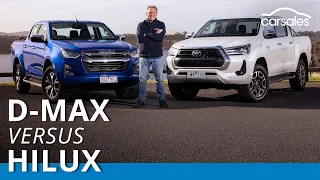 2023 Toyota HiLux v Isuzu D-MAX Comparison | Two of the most popular dual-cab 4x4 utes square-off