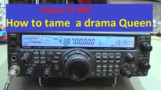 #229 Yaesu FT-847 on SSB not usable