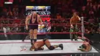 John Cena & Undertaker VS Dx VS Big Show & Jericho - WWE Night Raw 16/11/2009