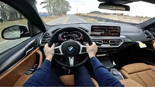 2023 BMW X3 sDrive30i: POV Drive, Impressions and ASMR