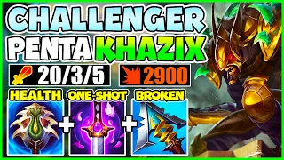 HOW TO KHA'ZIX JUNGLE | BEST KHAZIX Jungle Build & Runes | KHAZIX Guide | Jungle lol | xiao lao ban