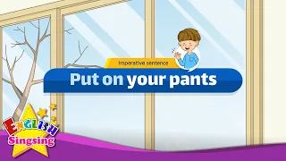 [Imperative sentence] Put on your pants - Easy Dialogue - Role Play