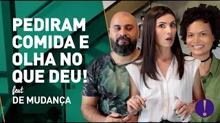 PEDIRAM COMIDA FORA E OLHA NO QUE DEU! Consultório Me Poupe! Feat De Mudança