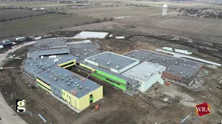 WRA Architects | Ponder ISD High School | February 2023 | Construction Update