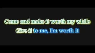 Worth it - Fifth Harmony Ft. Kid Ink  (Karaoke with simple video and high quality sound)