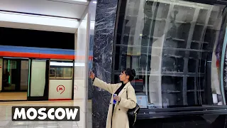 🇷🇺 [4K] Modern Moscow Metro 🚄 Metro Station Walking Tour