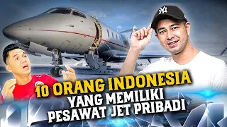 TAJIR MELINTIR‼️ 10 Orang Indonesia Yang Memiliki Pesawat Jet Pribadi