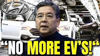 HUGE NEWS! Hyundai CEO Shocking WARNING To All EV Makers!
