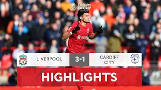 Ruthless Reds Progress to the Fifth Round | Liverpool 3-1 Cardiff | Emirates FA Cup 2021-22