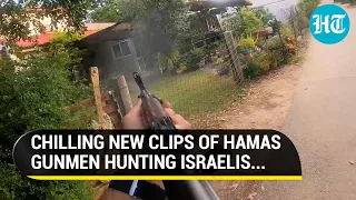 Haunting Footage Of Hamas Gunmen Entering Homes & Killing Israeli Civilians Surfaces | Watch