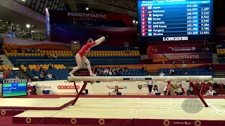 MOERZ Alissa (AUT) - 2018 Artistic Worlds, Doha (QAT) - Qualifications Balance Beam