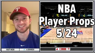 Friday's Best NBA Player Prop Picks for Mavericks vs. Timberwolves [05/24/24] | The Splash Zone