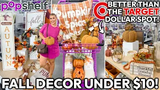 BEST FALL DECOR UNDER $10 *watch out target dollar spot* | Budget Friendly Decor | PopShelf Shopping