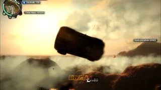 Just Cause 2 - Plane Tow Fail