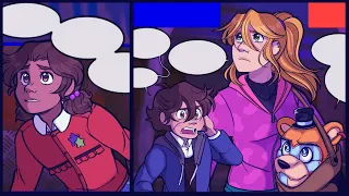 Gregory BETRAYS Cassie?! (FNAF: Security Breach Comic Dub)