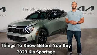 Things To Know Before You Buy - 2023 Kia Sportage