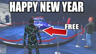 GTA ONLINE -  NEW YEAR DAY GIFTS, RARE BODYSUIT, LAST DAY OF SNOW (GTA ONLINE FESTIVE SURPRISE DLC)