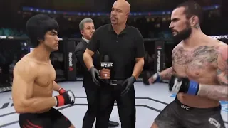 Bruce Lee vs. CM Punk (EA sports UFC 3) - CPU vs. CPU