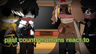past countryhumans react to