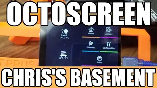 OctoScreen - Octoprint Raspberry Pi -Touch Screen Plugin - Chris's Basement