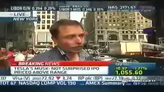 Elon Musk Disses Jim Cramer live on CNBC