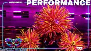 Firework performs “Kids” by Robbie William & Kylie Minogue (Masked Singer UK)