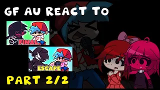 Gf's AU react to soul bf vs bf | gya gacha (PART 2/2)