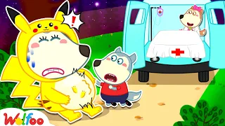 Be Strong, Pregnant Mommy! - Pikachu Mom is Going to have a Baby 🤩 Wolfoo Kids Cartoon
