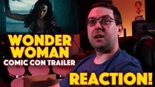 REACTION! Wonder Woman Official Comic-Con Trailer - DC Movie 2017