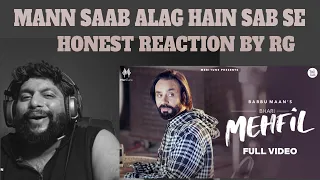Reaction On Bhari Mehfil (Full Video) | Babbu Maan | Latest Hindi Songs 2022 by RG @RGHERE Kunaal​