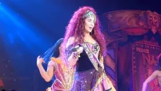 CHER in SAN DIEGO 2014: CHER FORGET DARK LADY WORDS (by adriano)
