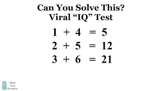 The Viral 1 + 4 = 5 Puzzle.The Correct Answer Explained–Mind Your Decisions//TECHALL VAMSHI BILLA//