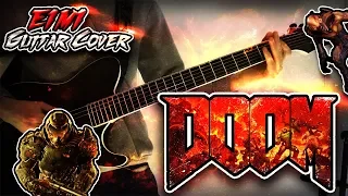 "DOOM" E1M1 (At Doom's Gate) GUITAR COVER - Maxis9