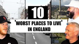 10 Worst Places to Live in England REACTION!! | OFFICE BLOKES REACT!!