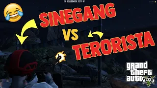 SINEGANG VS TERORISTA !! HAHAHA !! (BILLIONAIRE CITY) | GTAV ROLEPLAY