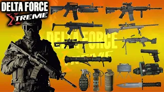 Всё Оружие в Delta Force Xtreme