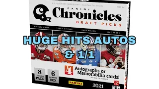 2021 Panini Chronicles Draft Picks!! HUGE HITS HUGE 1/1