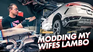 MODDING MY WIFES LAMBORGHINI