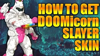 DOOM ETERNAL | HOW TO GET DOOMicorn SLAYER SKIN!!! NEW UNICORN CHARACTER SET!