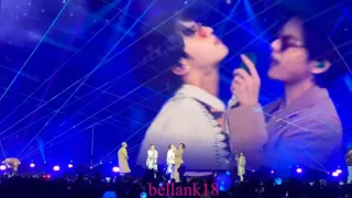 211201 (Stay & So What - TAEJIN Play fighting) BTS Permission to Dance on Stage LA Day 3