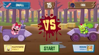 Happy Tree Friends Deadeye Derby- Giggles vs Lifty and Shifty bosses