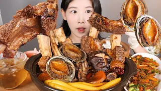 엄청난 크기😱💗햄지님의 대왕 소갈비찜 먹방 Galbi-jjim(Braised Beef Ribs) [eating show] mukbang korean food