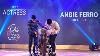 PPP Best Actress from Lola Igna muntik himatayin sa tuwa tinanggap award ng naka wheelchair