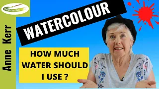 Watercolour Techniques /HOW MUCH WATER SHOULD I USE?(Do You Know The 2 Golden Rules of Watercolour!)