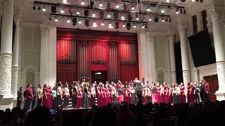 A Clare Benediction (Rutter) - NUS High School Choir with Vox Camerata